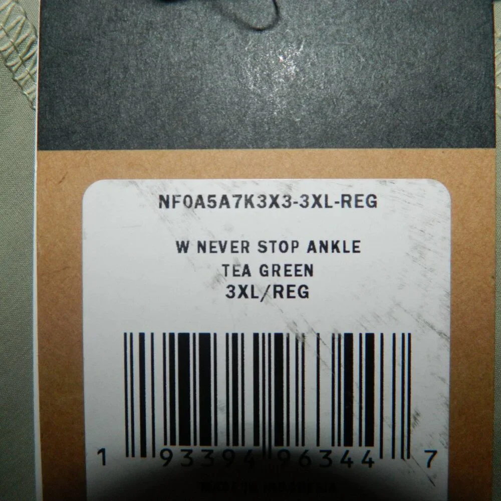 The Northface Womens Never Stop Ankle Pants Size 3XL (X-25)